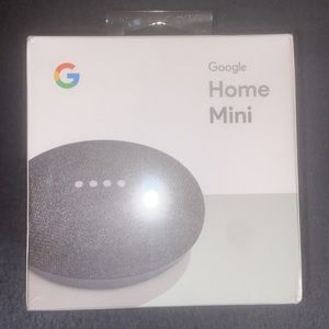 Google Home Mini Charcoal Sealed NIB